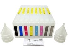 Refillable Cartridge Set for EPSON Stylus Pro 7800 and 9800